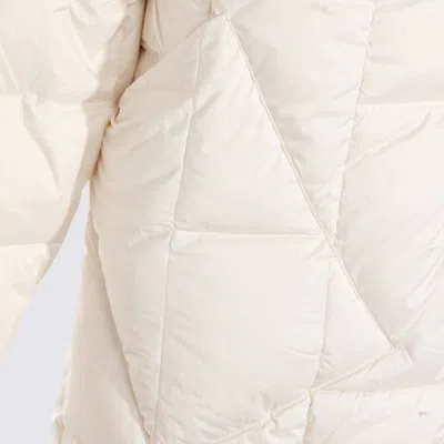 Add White Down Jacket In White