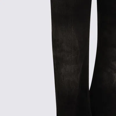 Balenciaga Jeans Black Fade Out In Black