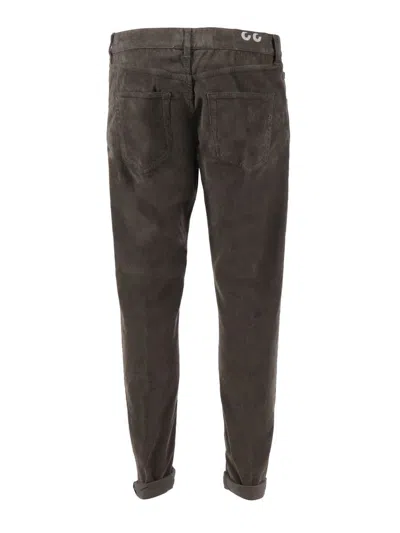 Dondup Corduroy Trousers In Brown