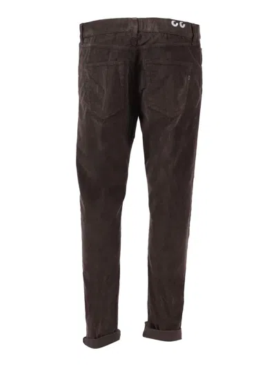 Dondup Corduroy Trousers In Brown