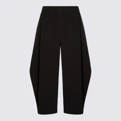 Issey Miyake Trousers Blacks And Greys In Gray