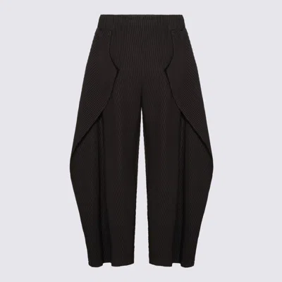 Issey Miyake Trousers Blacks And Greys In Gray