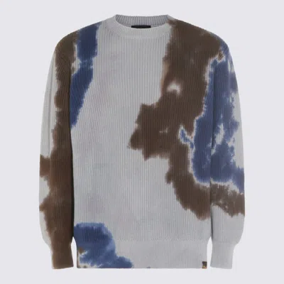 Mauna Kea Tie-dye Long Sleeve Crew Neck Sweater In Multi