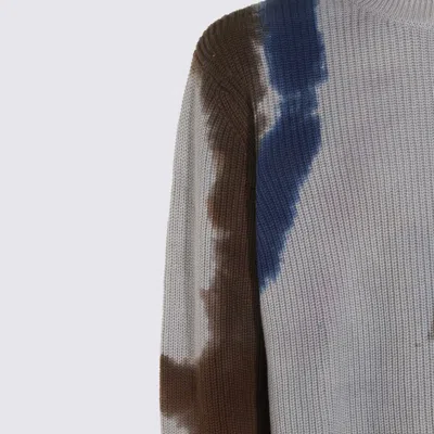 Mauna Kea Tie-dye Long Sleeve Crew Neck Sweater In Multi