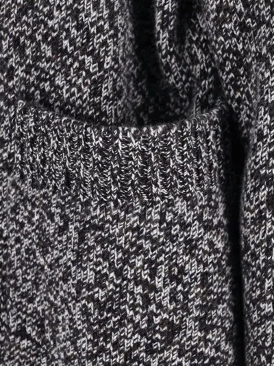 Studio Nicholson V-neck Long Sleeve Cardigan Pockets In Multi