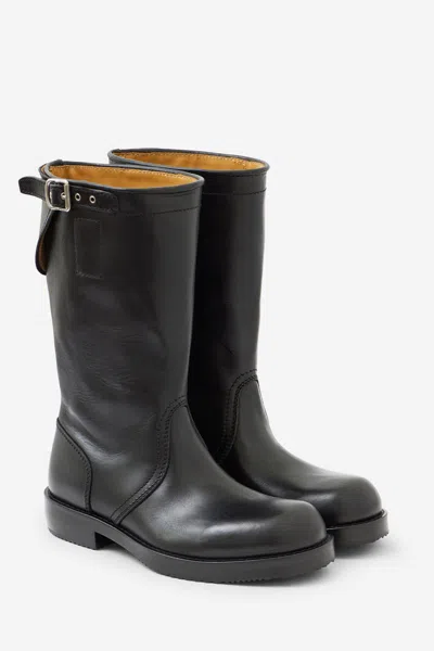 Dries Van Noten Boots In Black