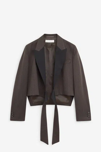 Our Legacy Wrap Blazer In Brown