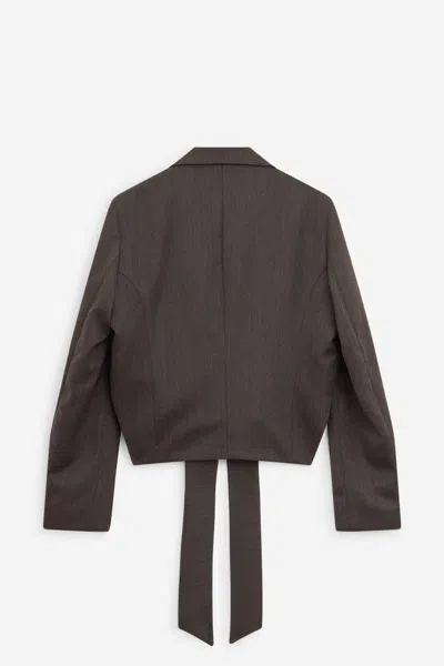 Our Legacy Wrap Blazer In Brown