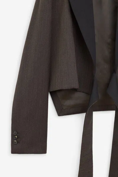 Our Legacy Wrap Blazer In Brown