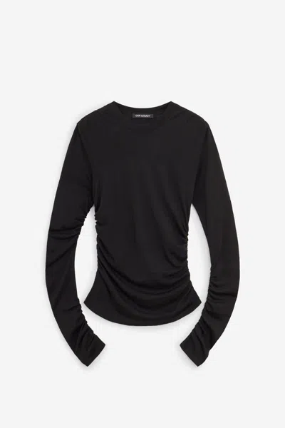 Our Legacy Strain Slim Longsleeve Clothing In Black