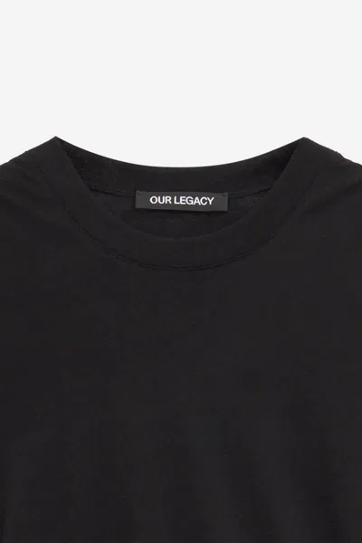 Our Legacy Strain Slim Longsleeve Clothing In Black