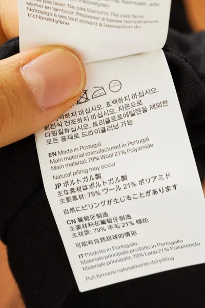 Our Legacy Strain Slim Longsleeve Clothing In Black