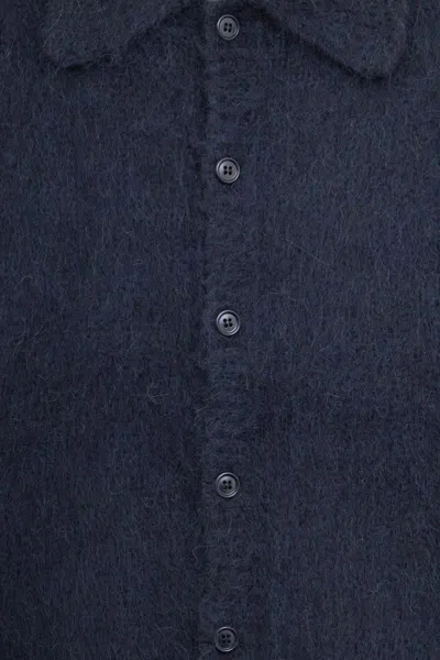 Dries Van Noten Cardigan In Blue