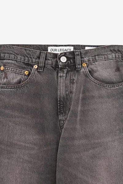 Our Legacy Third Cut Jeans In Gray