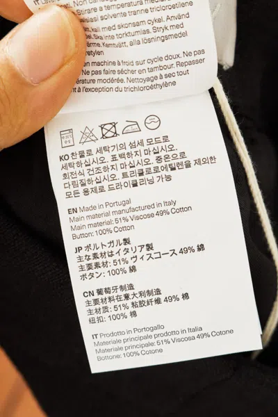 Our Legacy Borrowed Chino Pants In Black