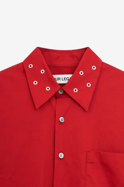 Our Legacy Above Shirt In Red