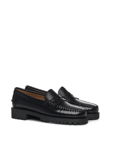 Sebago Classic Dan Brushed Leather Loafers In Multi