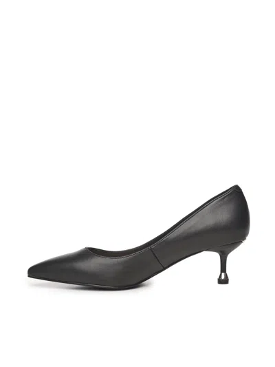 Liu •jo Nappa Leather Pumps In Black