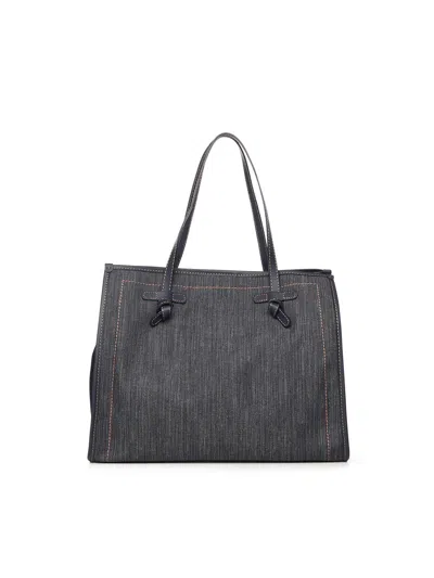 Gianni Chiarini Marcella Shopping Bag In Gray