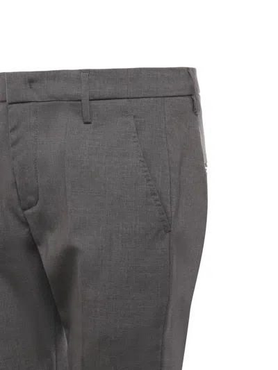 Dondup Slim-fit Trousers In Gray
