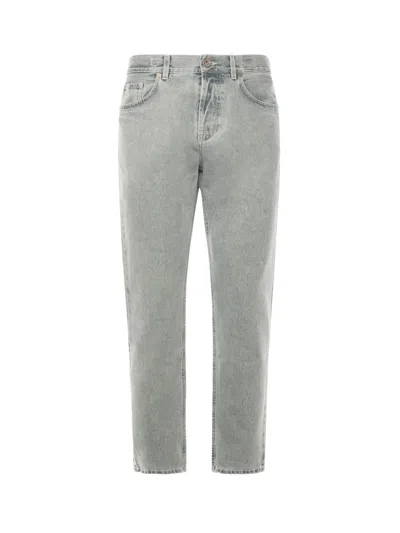 Eleventy Five Pocket Wrangler Jeans In Gray
