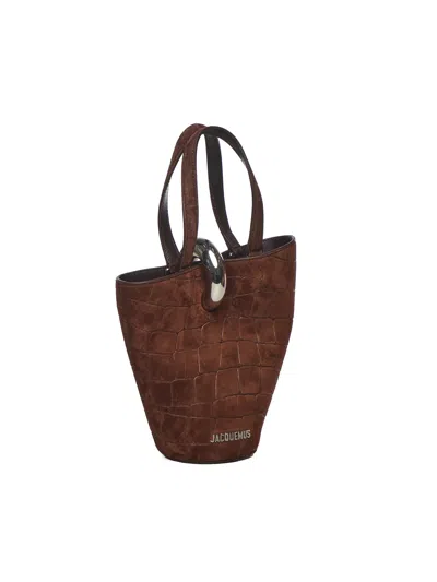 Jacquemus Le Petit Bambola Bag In Brown
