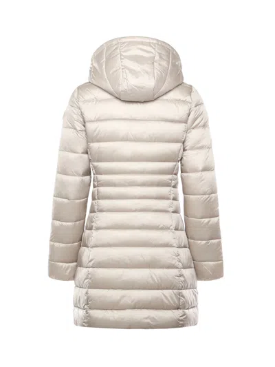 Save The Duck Lydia Puffer Coat In Shore Beige In Multi