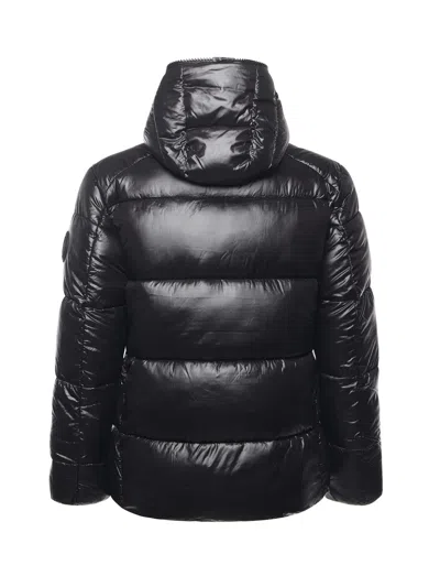Save The Duck Edgard Nylon Down Jacket In Black