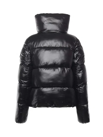 Save The Duck Moma Padded Short Jacket In Black