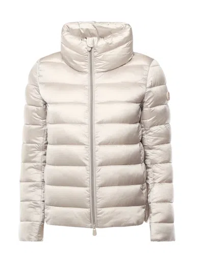Save The Duck Elsie Nylon Down Jacket In White
