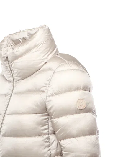 Save The Duck Elsie Nylon Down Jacket In White