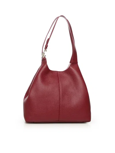 Coccinelle C-easy Large Shopping Bag In Red