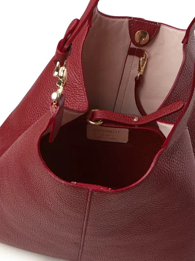 Coccinelle C-easy Large Shopping Bag In Red
