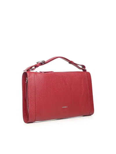 Coccinelle Elinor Medium Shoulder Bag In Red