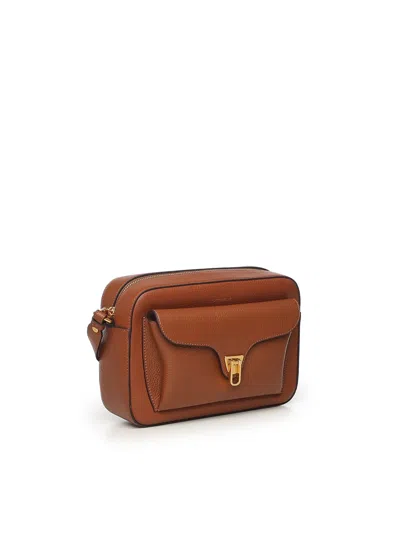 Coccinelle Beat Soft Shoulder Bag In Brown