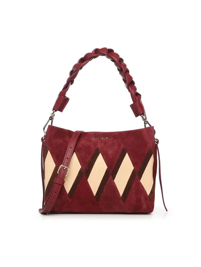 Coccinelle Boheme Small Handbag In Red