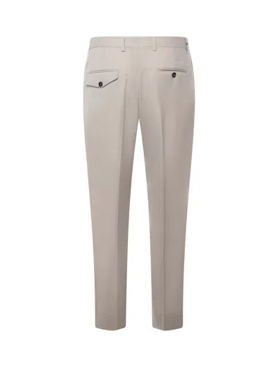 Be Able Edoardo Wool Blend Trousers In Neutral