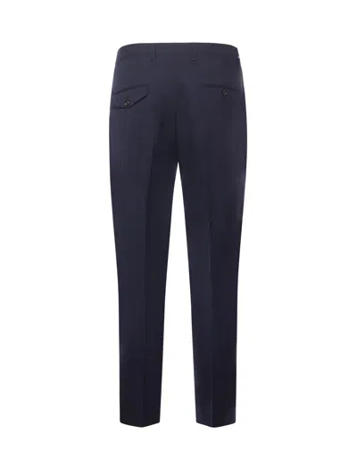 Be Able Edoardo Wool Blend Trousers In Blue