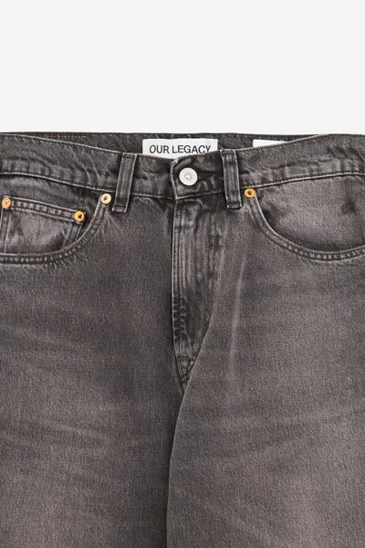 Our Legacy Third Cut Jeans In Gray