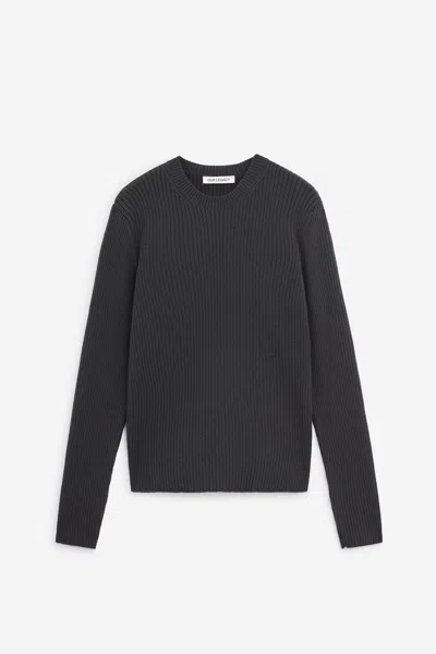 Our Legacy Compact Roundneck Knitwear In Black