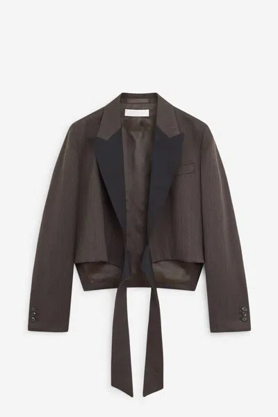 Our Legacy Wrap Blazer In Brown