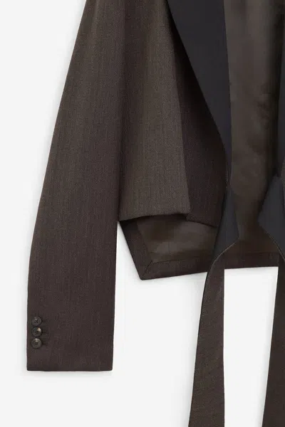 Our Legacy Wrap Blazer In Brown