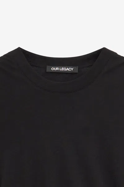 Our Legacy Strain Slim Longsleeve Clothing In Black