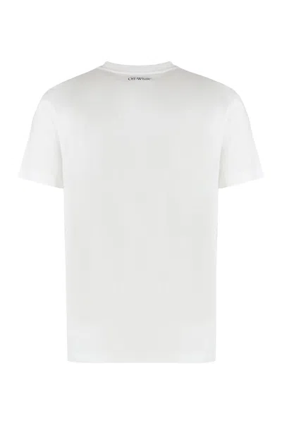 Off-white Slim Fit Single Arrow Cotton Graphic T-shirt
