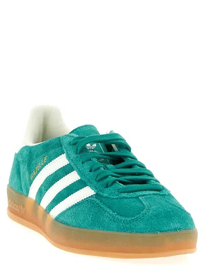 Adidas Originals Gazelle Indoor Sneaker In Green