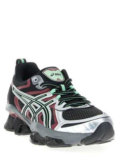 Asics Quantum Kinetic Mesh Sneakers With Pull Tab In Multi