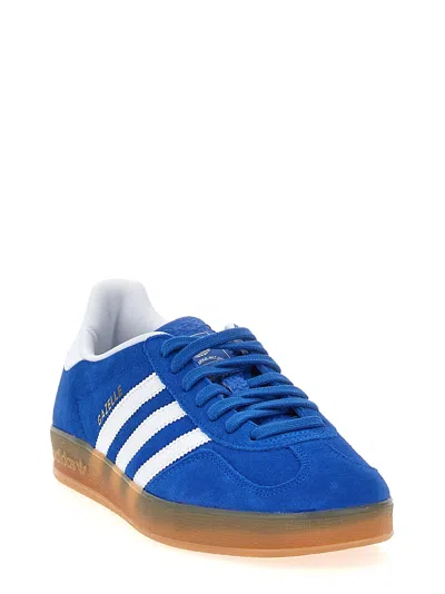 Adidas Originals Striped Suede Low Top Sneakers In Multi