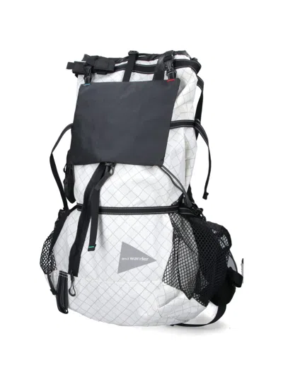 And Wander Ecopack 40l Backpack In White