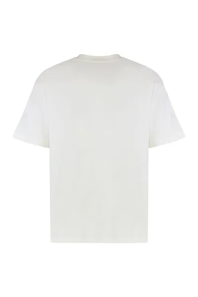 Drôle De Monsieur Short-sleeved T-shirt In White