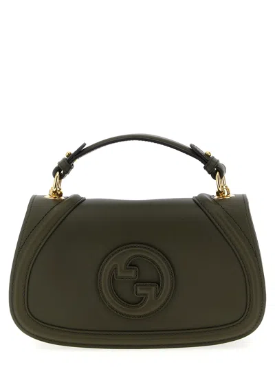 Gucci Blondie Medium Handbag In Green